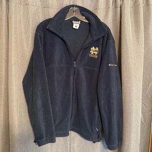 Columbia Brand Notre Dame Irish Fleece Jacket